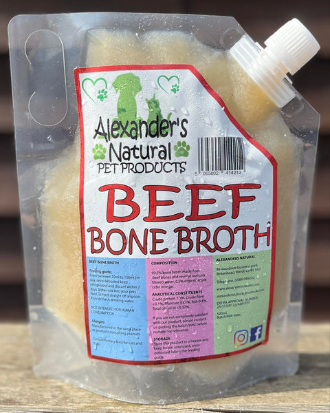 Alexander's Natural Beef Bone Broth 500ml