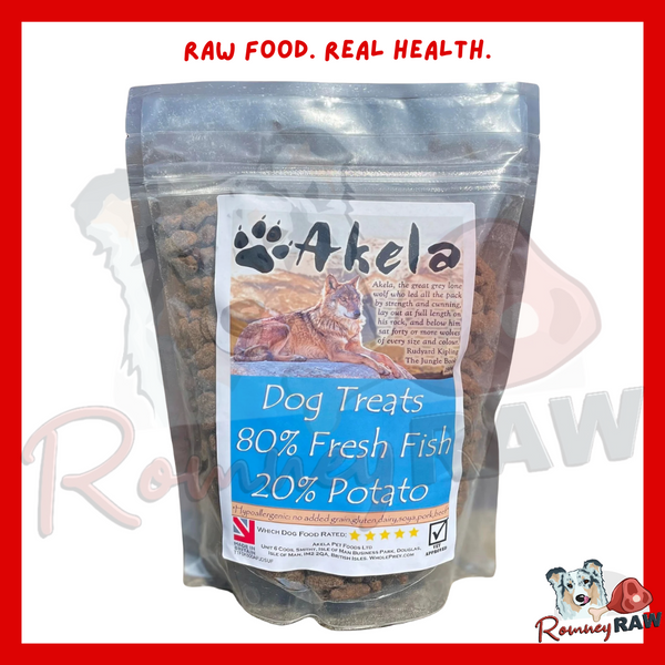 Akela Training Treats Fresh Fish & Potato - 500g