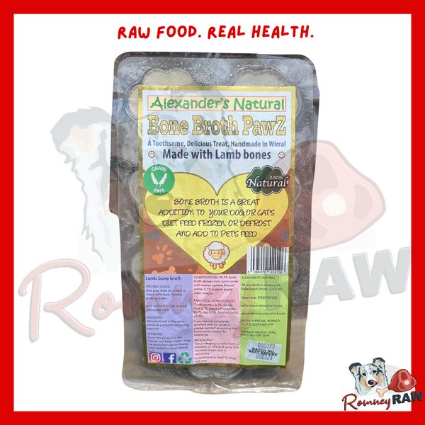 Alexander's Natural - Beef Bone Broth Paws - 220ml