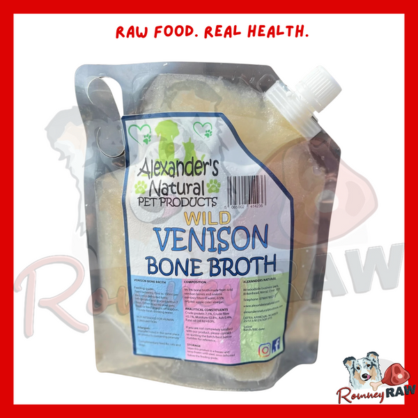Alexander's Natural - Wild Venison Bone Broth - 500ml