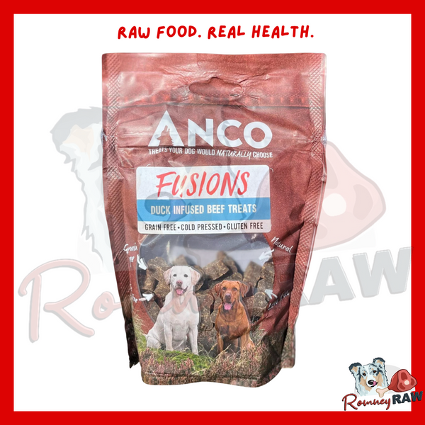 Anco Fusions - Duck Infused Beef Treats - 100g
