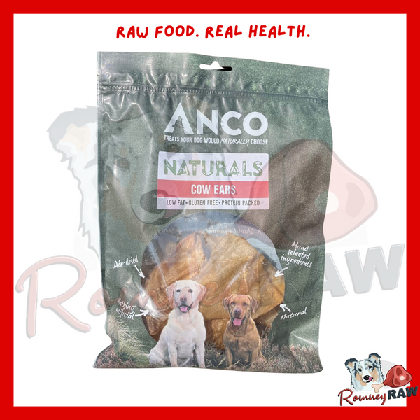 Anco Naturals - Cows Ears - 8 Pack