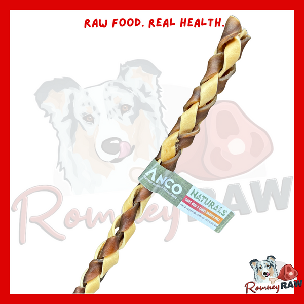Anco Naturals - Giant Beef & Camel Braided Roll