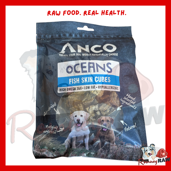 Anco Oceans - Fish Skin Cubes - 100g