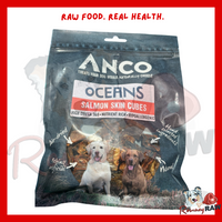 Anco Oceans - Salmon Skin Cubes - 100g