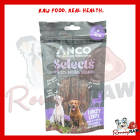 Anco Naturals Selects - Turkey Strips with Collagen - 85g