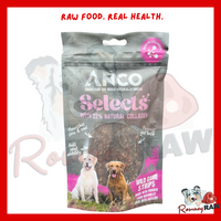 Anco Naturals Selects - Wild Game Strips with Collagen - 85g