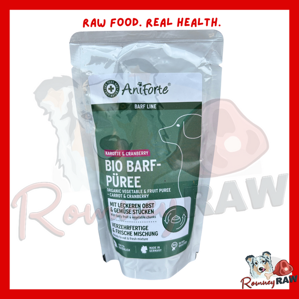AniForte Organic Puree - Carrot & Cranberry - 150g
