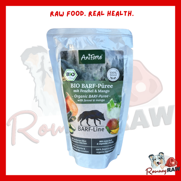 AniForte Organic Puree - Pumpkin, Fennel & Mango - 150g
