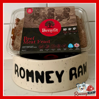 Benyfit Natural - Beef Meat Feast Complete 80/10/10 Dog Food - 1kg