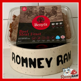 Benyfit Natural - Beef Meat Feast Complete 80/10/10 Dog Food - 1kg