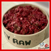 Betsy's Raw Dog Food - Yummy Beef - Complete 80/10/10 - 1kg