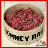 Betsy's Raw Dog Food - That Bleating Bird - Complete 80/10/10 - 500g
