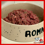 Betsy's Raw Dog Food - Quacking Red Meat - Complete 80/10/10 - 500g