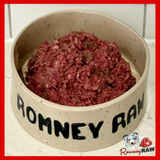 Betsy's Raw Dog Food - Quacking Red Meat - Complete 80/10/10 - 500g