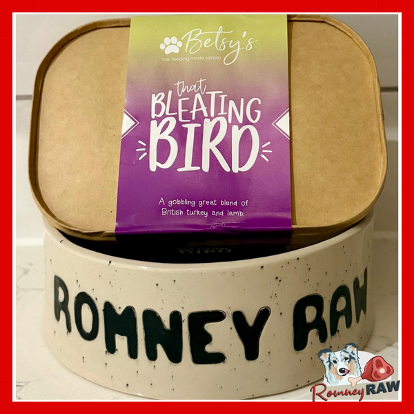Betsy's Raw Dog Food - That Bleating Bird - Complete 80/10/10 - 1kg