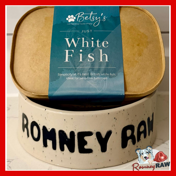 Betsy's Raw Dog Food - Just White Fish Boneless - 1kg