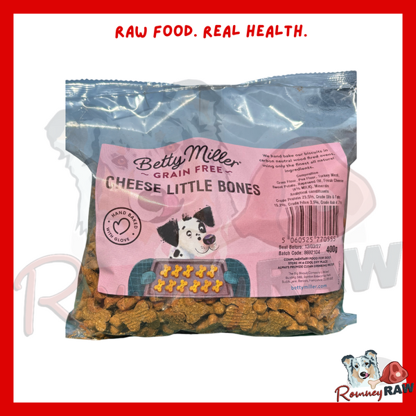 Betty Miller Grain Free Cheese Little Bones 400g