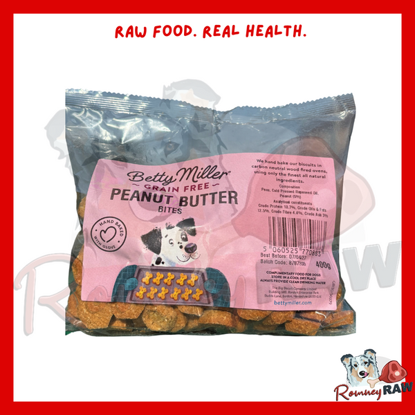 Betty Miller Grain Free Peanut Butter Bites 400g