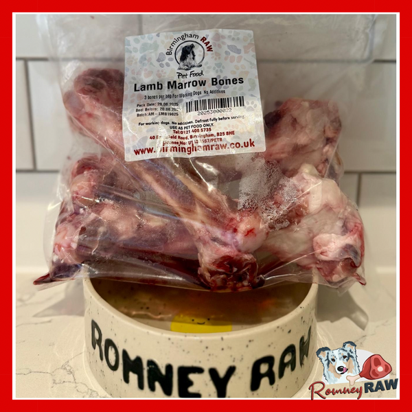 Birmingham Raw Pet Food - Lamb Marrow Bones