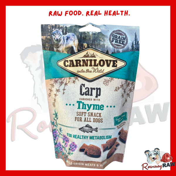 Carnilove Soft Snacks - Carp with Thyme - 200g