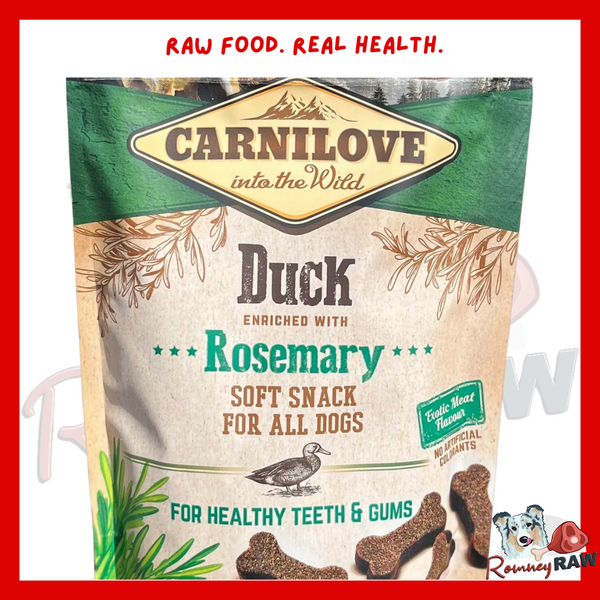Carnilove Soft Snacks - Duck with Rosemary - 200g