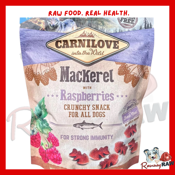 Carnilove Crunchy Snacks - Small Bites - Mackerel with Raspberries - 200g