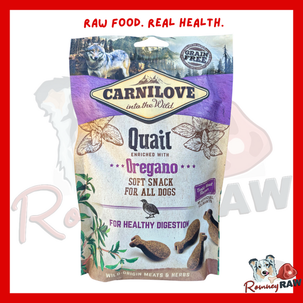Carnilove Soft Snacks - Quail with Oregano - 200g