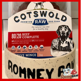 Cotswold Raw Complete Dog Food - Beef - 1kg