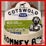 Cotswold Raw Complete Dog Food - Lamb - 1kg