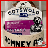 Cotswold Raw Complete Dog Food - Turkey - 1kg