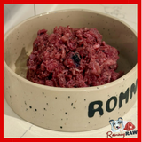 Durham Animal Feeds - Beef & Blueberry Mince - 454g