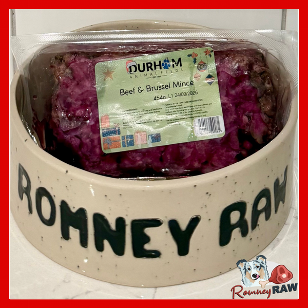 Durham Animal Feeds - Christmas Special - Beef & Brussels Mince - 454g