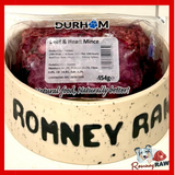Durham Animal Feeds - Beef & Heart Mince - 454g