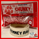 Durham Animal Feeds - Chunky Free Flow - Beef Mince - 1kg