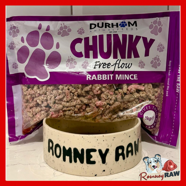 Durham Animal Feeds - Chunky Free Flow - Rabbit Mince - 1kg