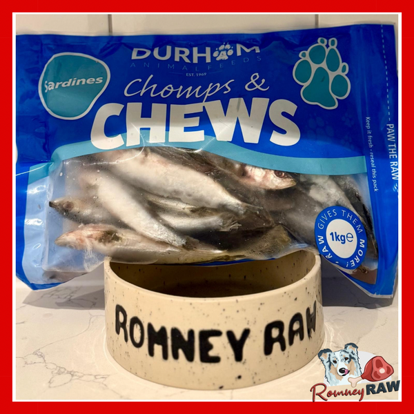 Durham Animal Feeds - Whole Sardines - 1kg