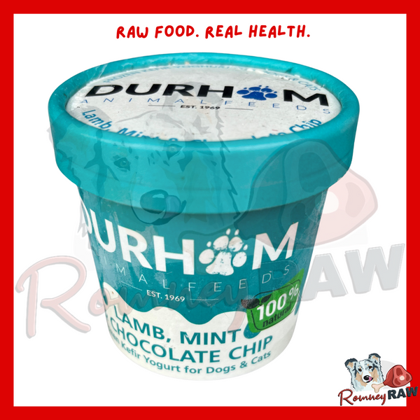 Durham Animal Feeds - Kefir Yoghurt - Lamb, Mint & Chocolate Chip - 85g