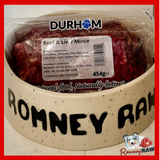 Durham Animal Feeds - Beef & Liver Mince - 454g