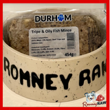 Durham Animal Feeds - Tripe & Oily Fish Mince - 454g