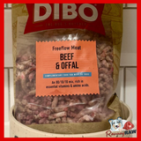 DIBO Dog Food - Beef and Offal Freeflow - 80/10/10 Complete - 1kg