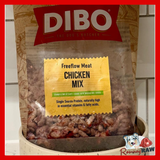 DIBO Dog Food - Chicken Mix Freeflow - 80/10/10 - 1kg