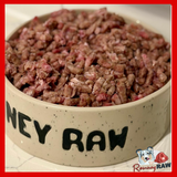 DIBO Dog Food - Duck, Rabbit & Offal Freeflow - 80/10/10 Complete - 1kg