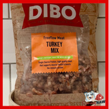 DIBO Dog Food - Turkey Mix Freeflow - 80/10/10 Complete - 1kg