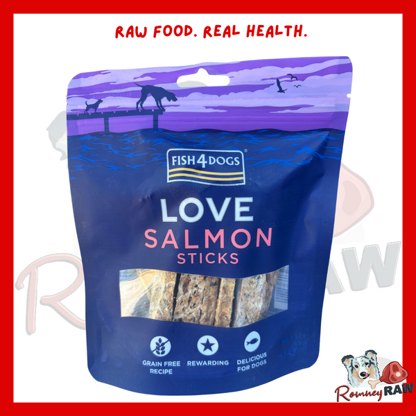 Fish 4 Dogs Salmon Sticks - 85g