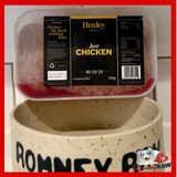 Henley Raw Dog Food - Just Chicken - Complete 80/10/10 - 500g