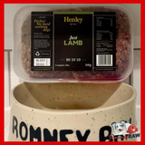 Henley Raw Dog Food - Just Lamb - Complete 80/10/10 - 500g