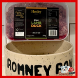 Henley Raw Dog Food - Duo Lamb & Duck - Complete 80/10/10 - 500g