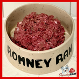 Henley Raw Dog Food - Meat, Heart & Lung - Complete 80/10/10 - 500g