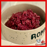Henley Raw Dog Food - Duo Pork & Duck - Complete 80/10/10 - 500g